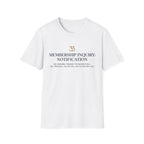 Club 33 Membership Notice