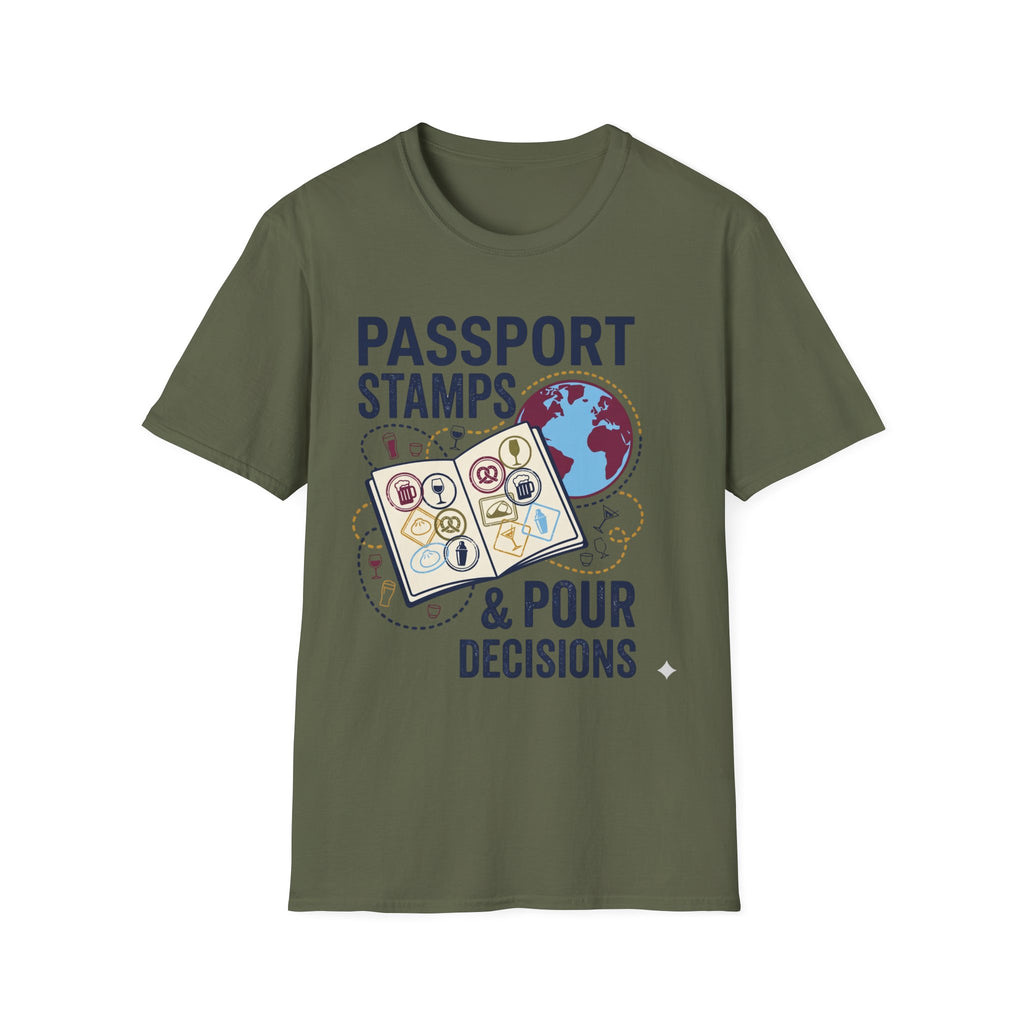 Passport Stamps & Pour Decisions