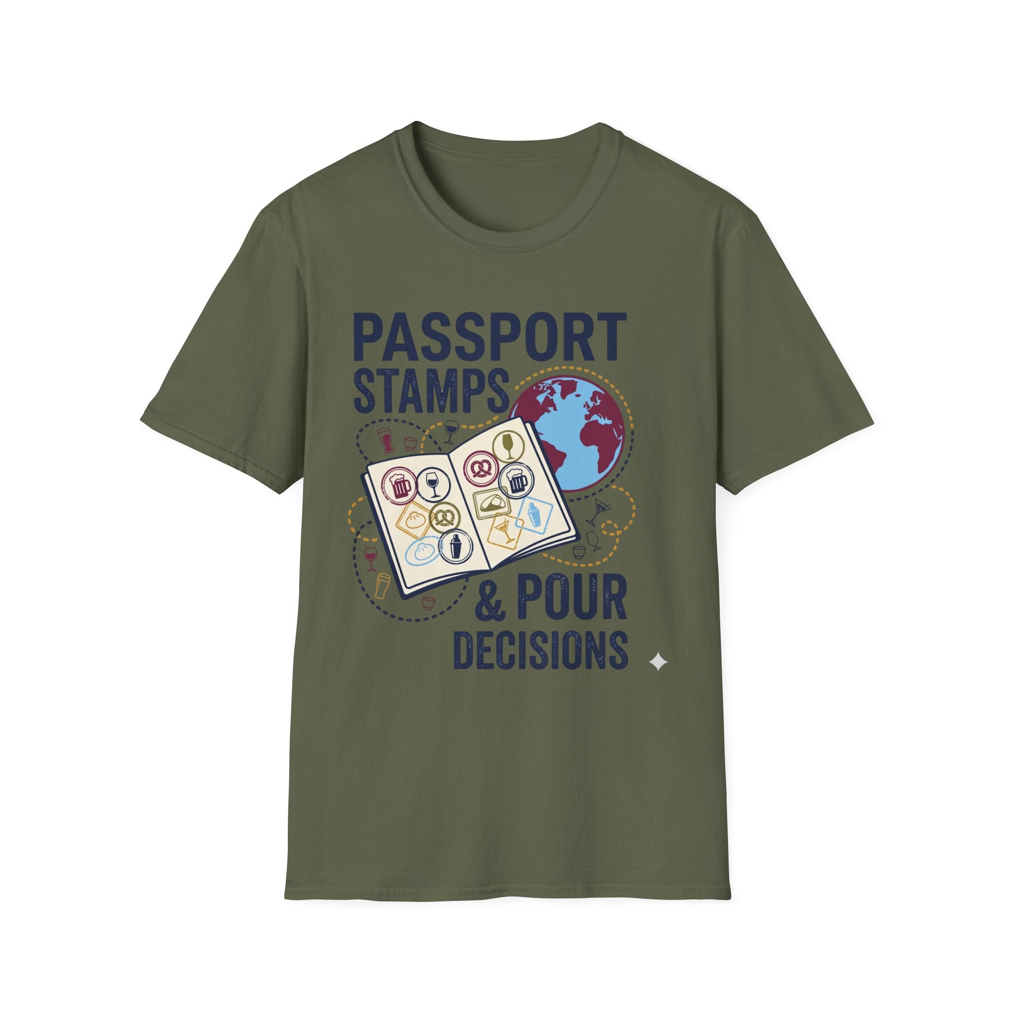Passport Stamps & Pour Decisions