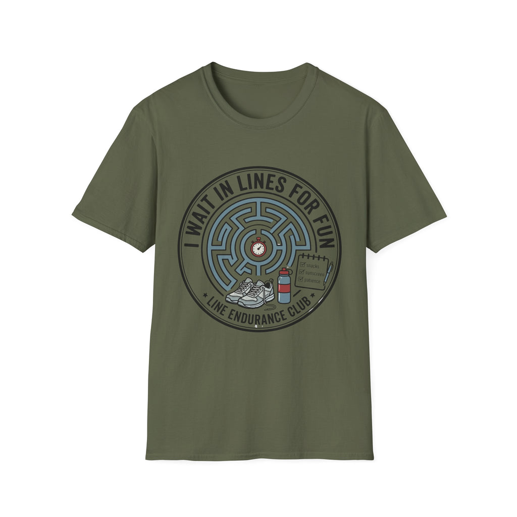 I Wait In Lines For Fun Tee
