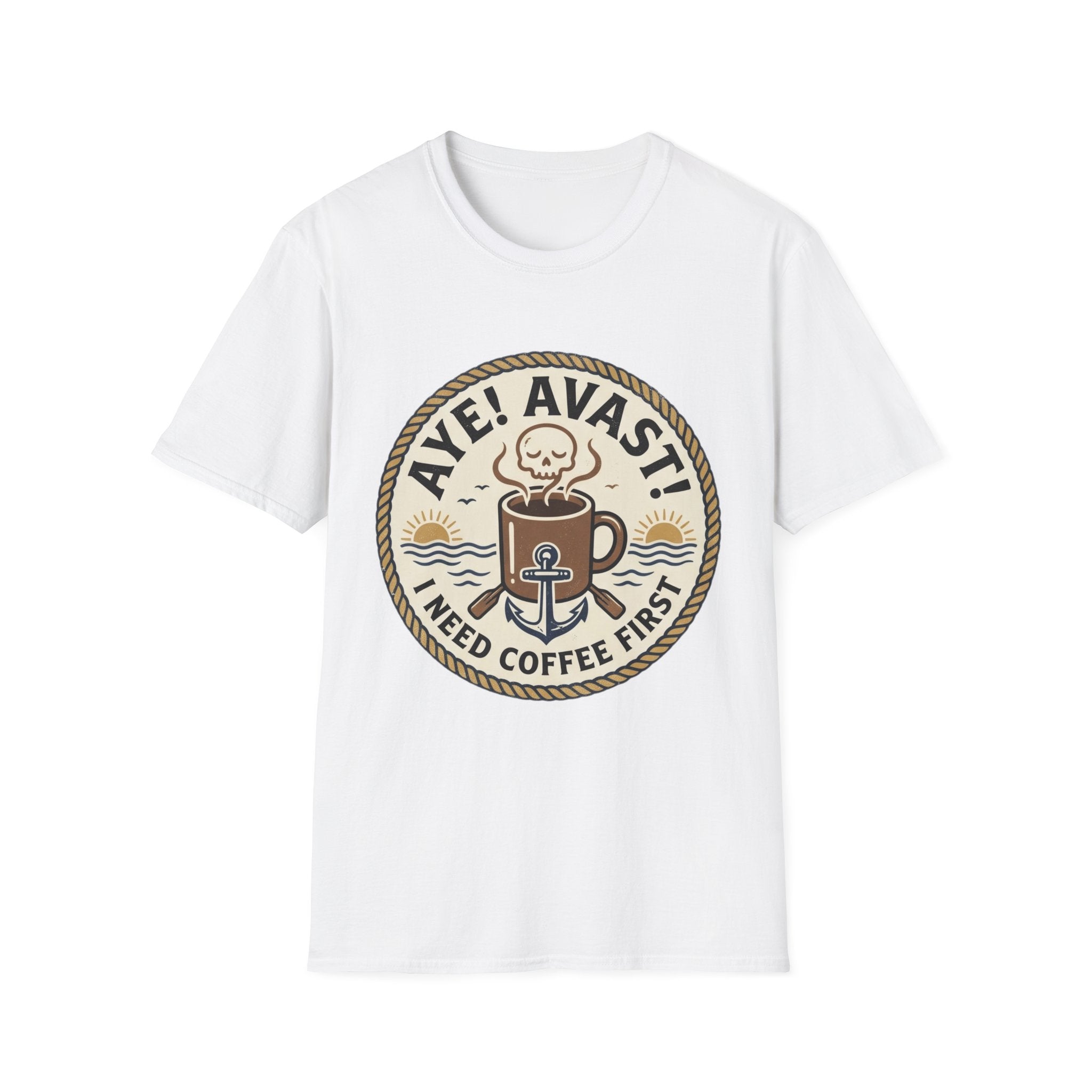 Aye Avast Coffee First