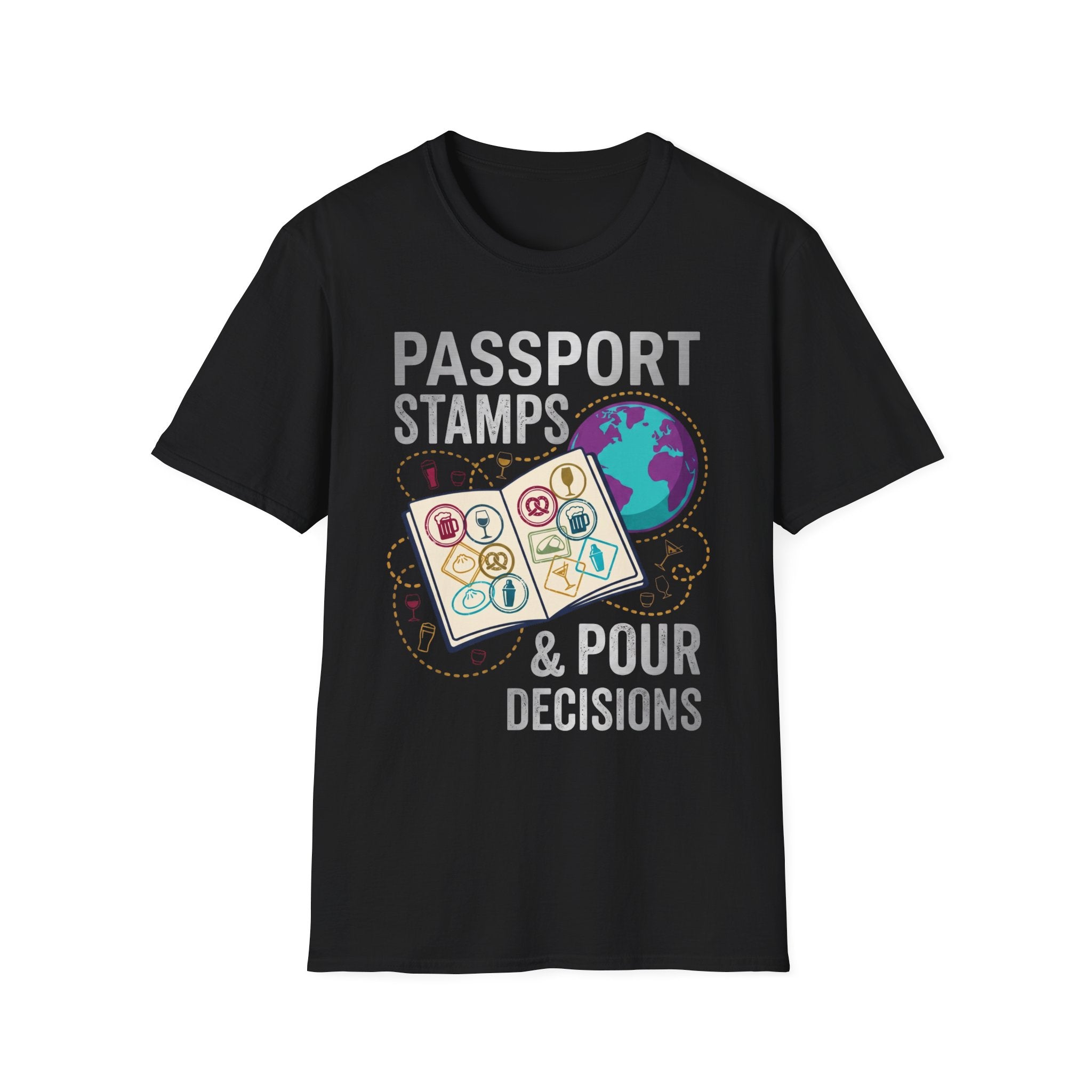 Passport Stamps & Pour Decisions