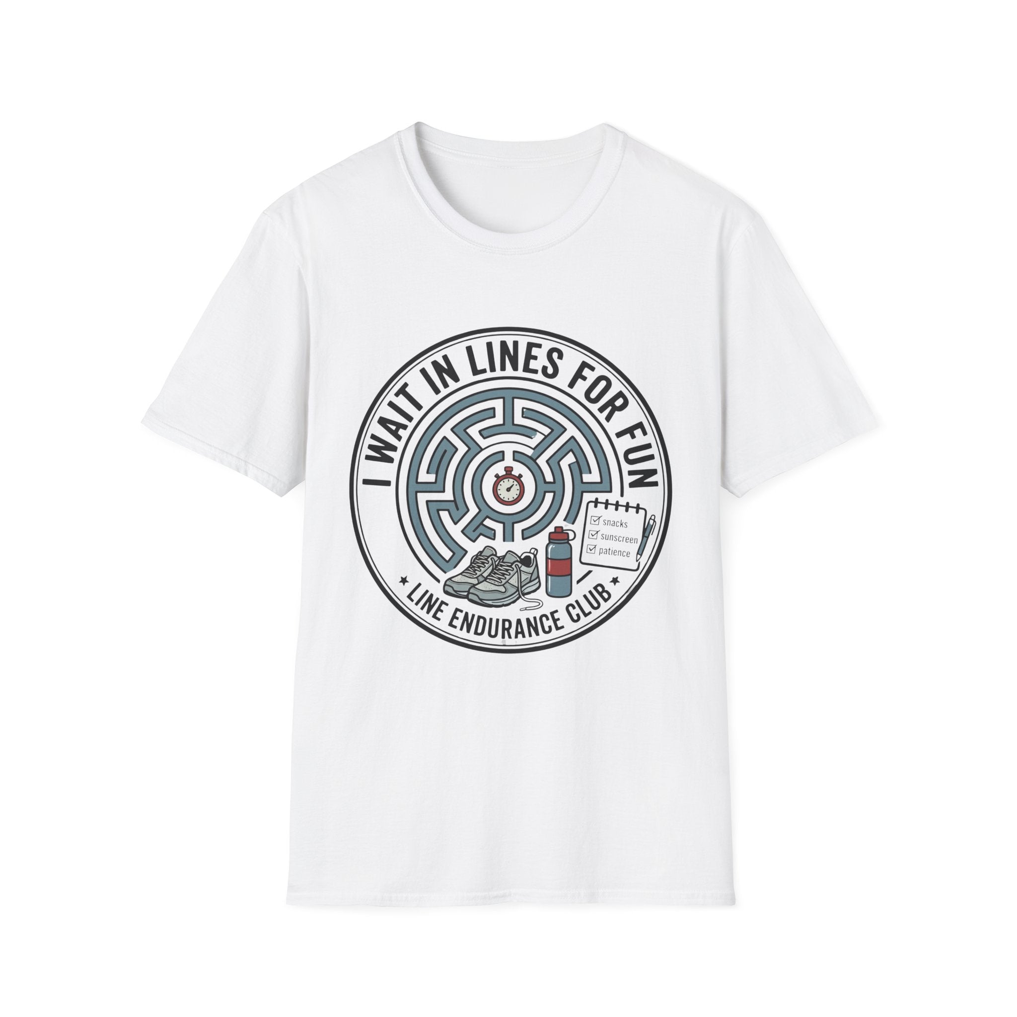 I Wait In Lines For Fun Tee