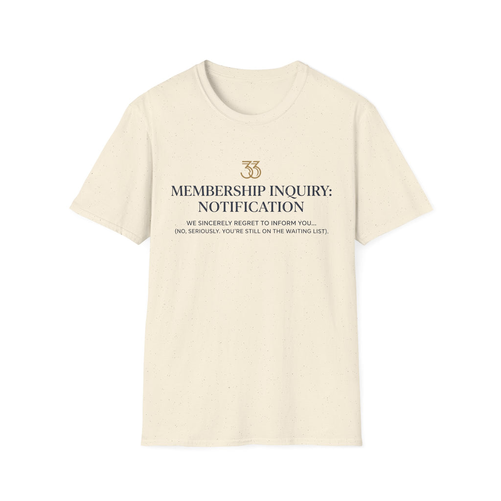 Club 33 Membership Notice