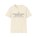 Club 33 Membership Notice