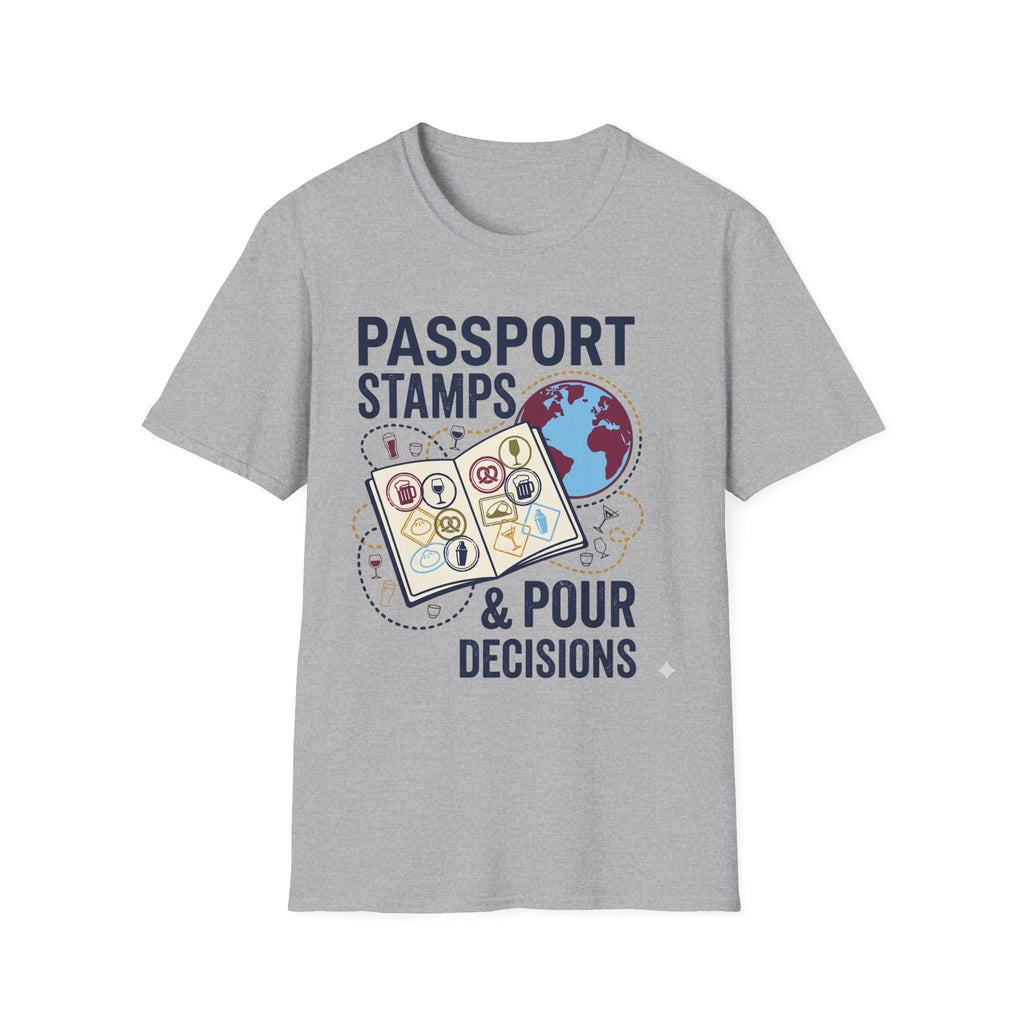 Passport Stamps & Pour Decisions