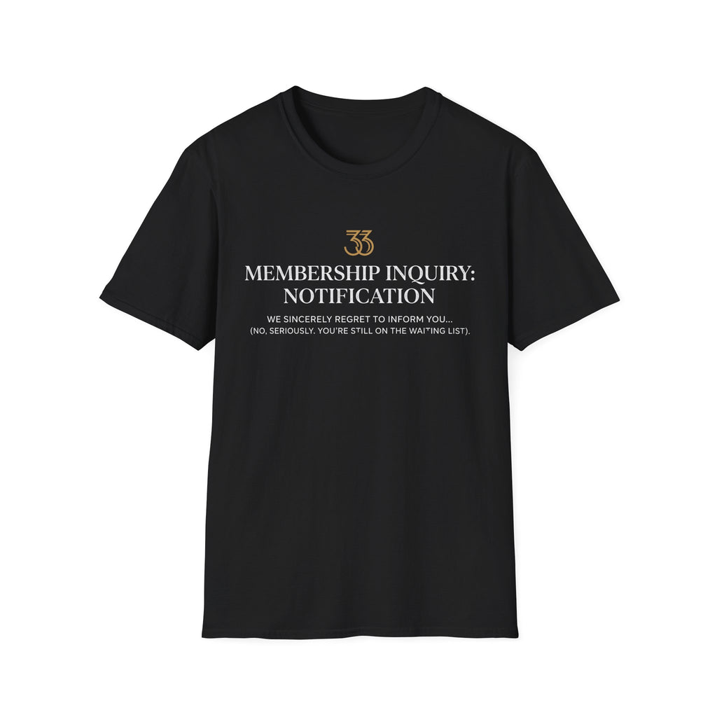 Club 33 Membership Notice
