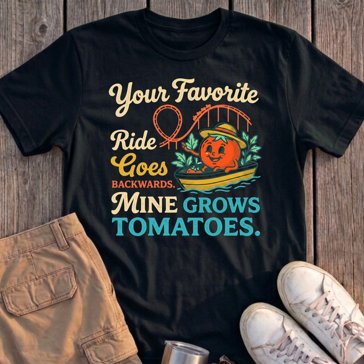 My Ride Grows Tomatoes