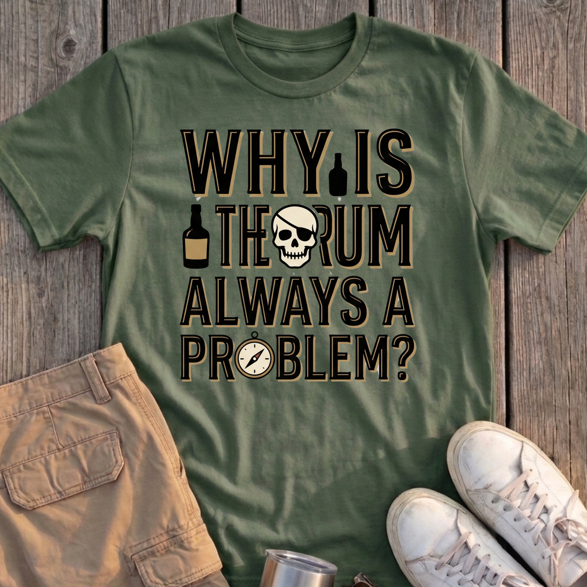 Why is the Rum a Problem Tee