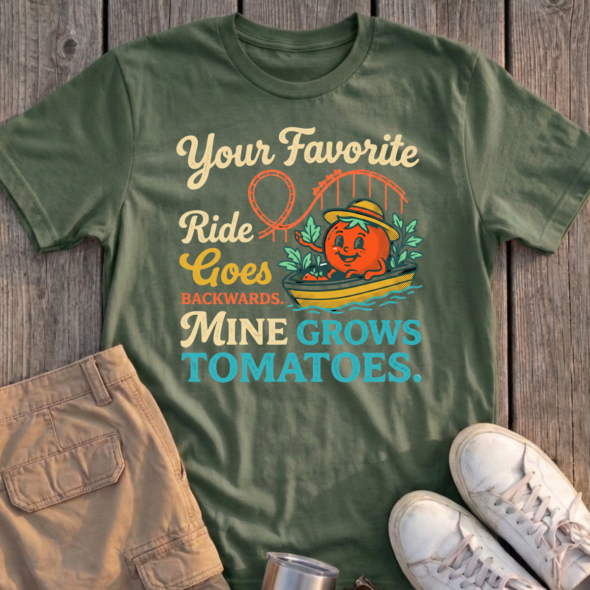 My Ride Grows Tomatoes