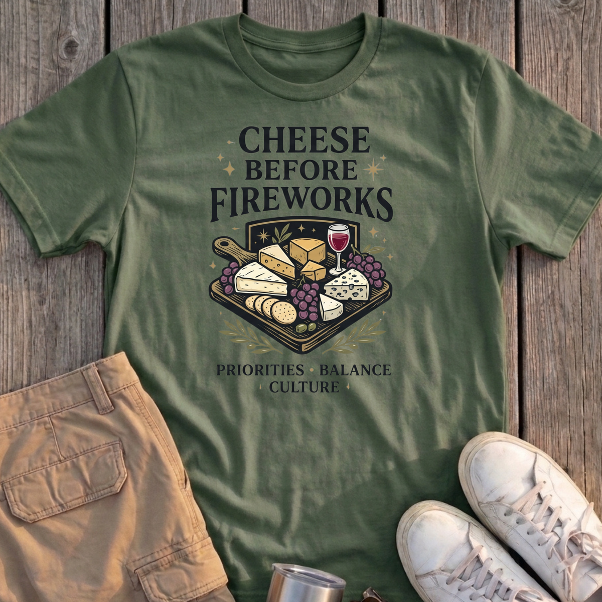 Cheese Before Fireworks