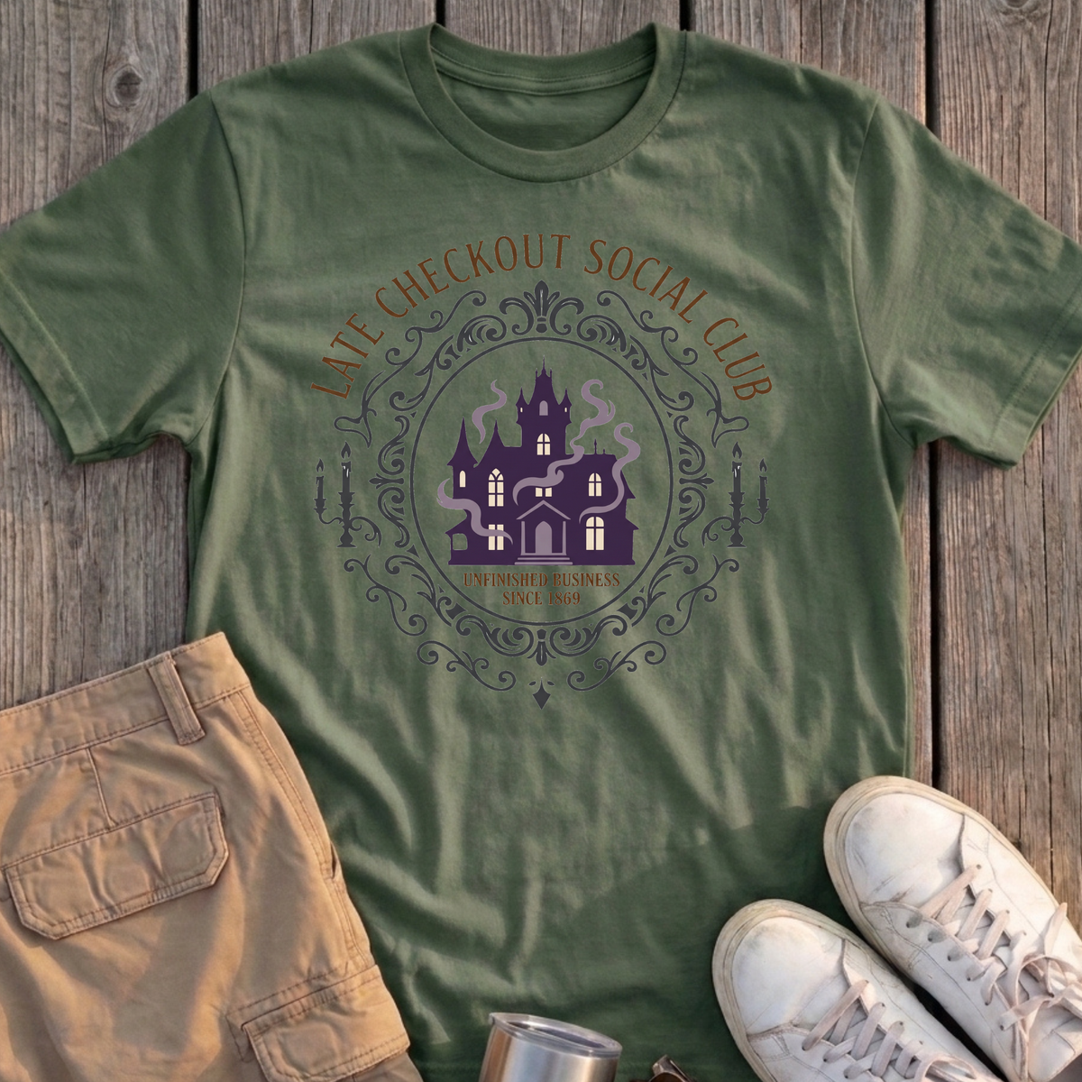 Late Checkout Social Club Tee
