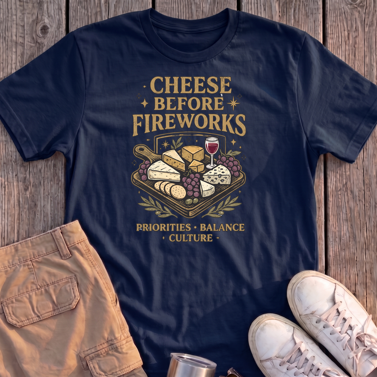 Cheese Before Fireworks