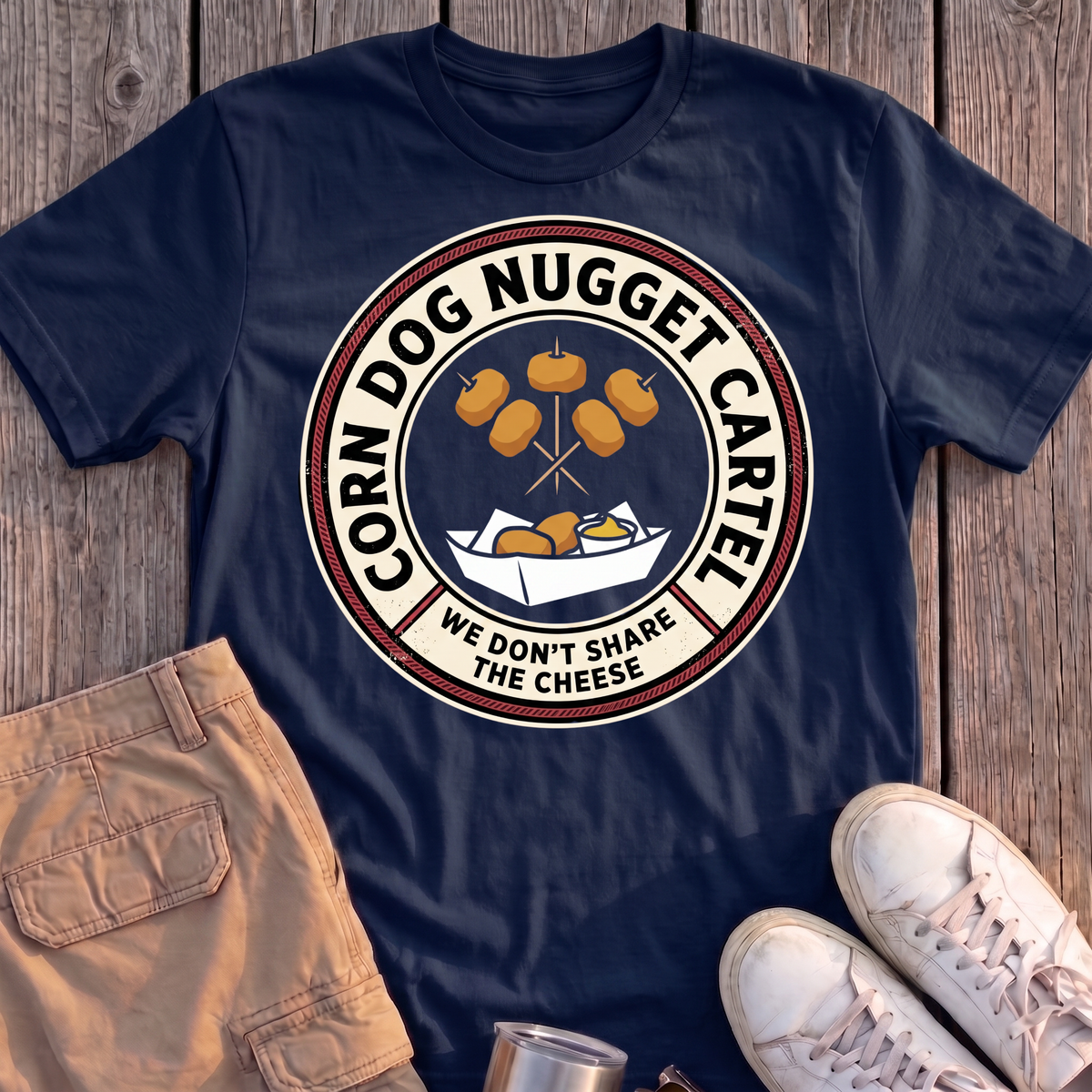 Corn Dog Nugget Cartel Tshirt