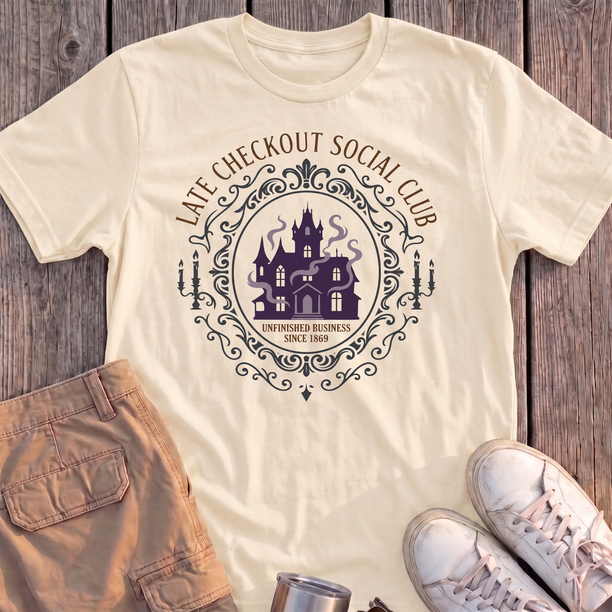 Late Checkout Social Club Tee