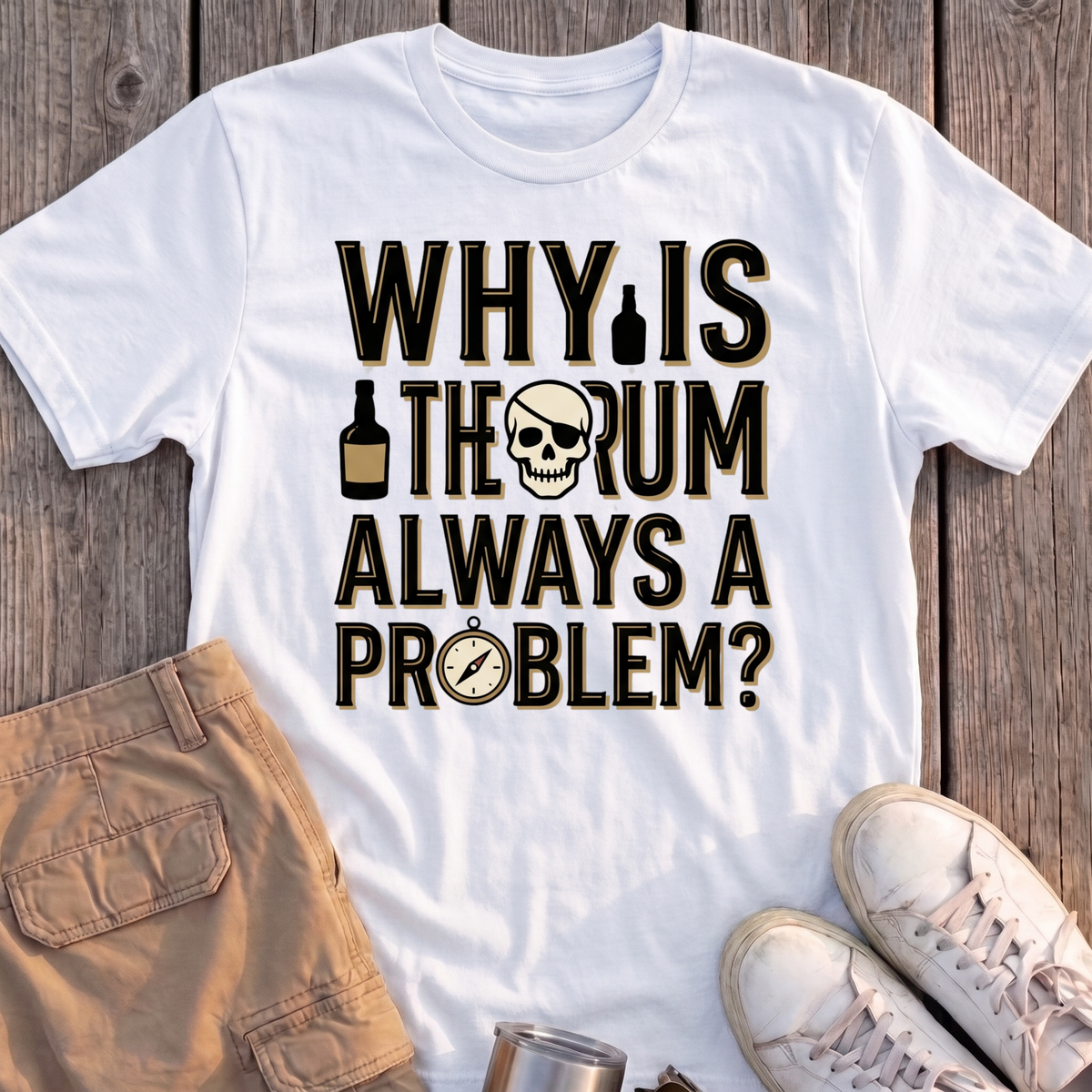 Why is the Rum a Problem Tee