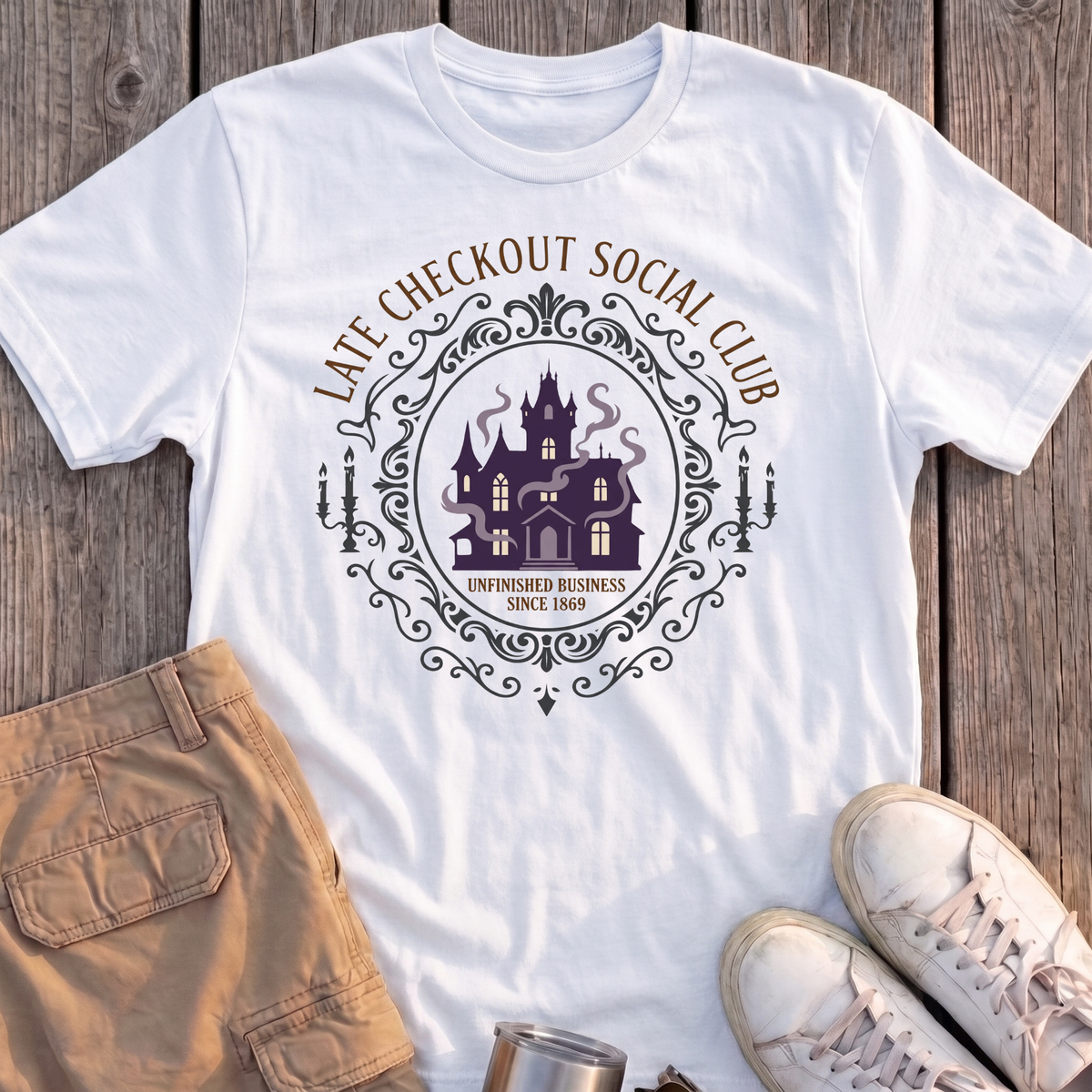Late Checkout Social Club Tee
